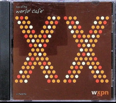 Vintage 2005 Various Artists CD XX Live At The World Cafe V Twenty Rock Brown