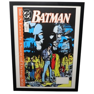 DC Comics Framed Art Batman #441 A Lonely Place of Dying George Perez 12x16