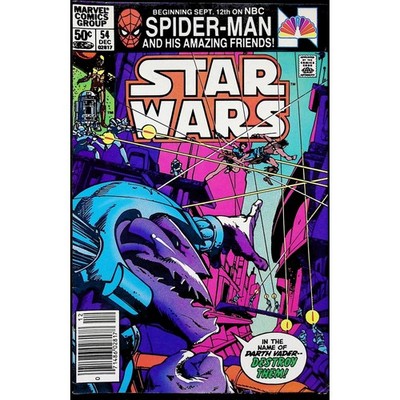 Star Wars #54 Newsstand Marvel comic book 1981