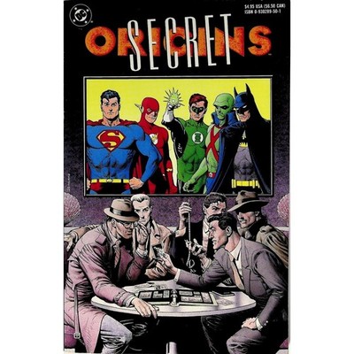 DC Comics Comic Book Secret Origins #1 Brian Bolland Cover Prestige Format 1990