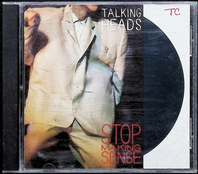 Vintage 1984 Talking Heads CD Stop Making Sense New Wave Album Sire USA Rock