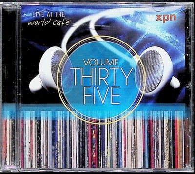 Various Artists CD Live At The World Cafe Vol 35 2013 Album Rock Indie Blue