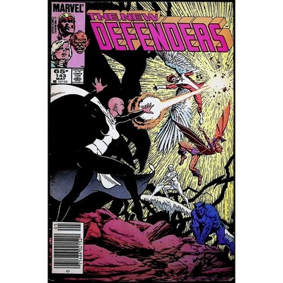 The New Defenders #143 Newsstand 1st Runner Andromeda Marvel Comic Book 1985