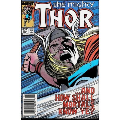 Thor #394 Newsstand Jane Foster Daredevil Ron Frenz Marvel Comic Book 1988