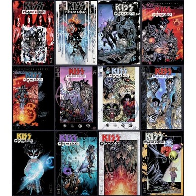 KISS Psycho Circus #4 7 8 12-20 Image Comics Todd McFarlane 12x Comic Lot