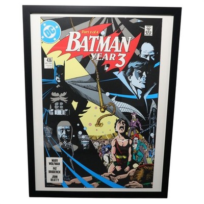DC Comics Framed Art Detective Comics #436 Batman Year 3 George Perez 12x16