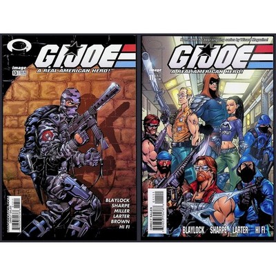 G.I. Joe A Real American Hero 2X Comic Lot #11 13 Cobra Zartan Roadblock Image