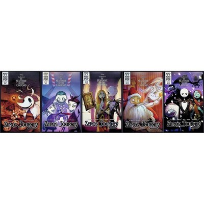 Nightmare Before Christmas Zeros Journey 5X Comic Lot #4 5 10 12 15 Tokyopop