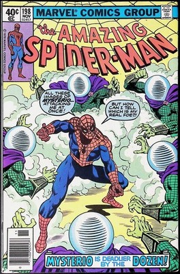 Amazing Spider-Man #198 Newsstand Marvel comic book 1979 Mysterio