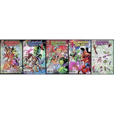 Guardians of the Galaxy Mother Entropy 5X Comic Lot #1 2 3 4 5 Complete Marvel