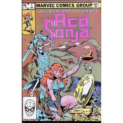 Red Sonja Vol.2 #1 Direct Edition Roy Thomas John Buscema Marvel Comic Book 1983