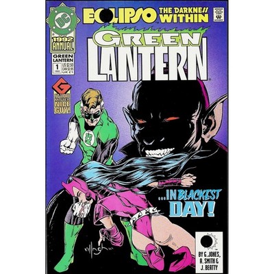 Green Lantern Annual #1 Eclipso John Stewart Hal Jordan Lanterns DC Comic Book