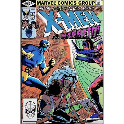 Uncanny X-Men #150 X-Men vs Magneto Wolverine Claremont Marvel Comic Book 1981