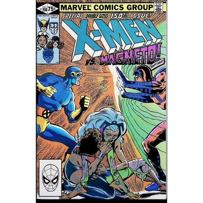 Uncanny X-Men #150 vs Magneto Origin Wolverine Claremont Marvel Comic Book 1981