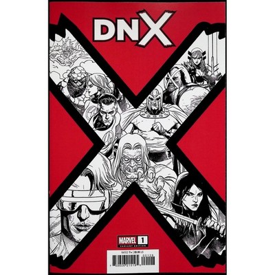 DNX #1 Leinil Francis Yu Blind Bag B&W Variant X-Men Marvel Comic Book