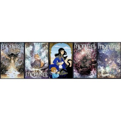 Monstress 5X Comic Lot #14 15A 15B 16 17 Sana Takeda Lord Wolfe Pontus Image
