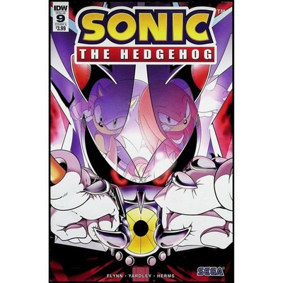 Sonic the Hedgehog #9 Cover A Sonic Knuckles Tails Shadow Silver IDW Comic Book