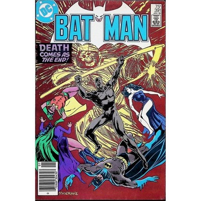 Batman #391 Newsstand Death of Nocturna Catwoman Robin DC Comic Book 1985