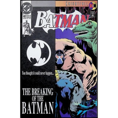 Batman #497 Direct Edition Bane Breaks Batman's Back Knightfall DC Comic Book