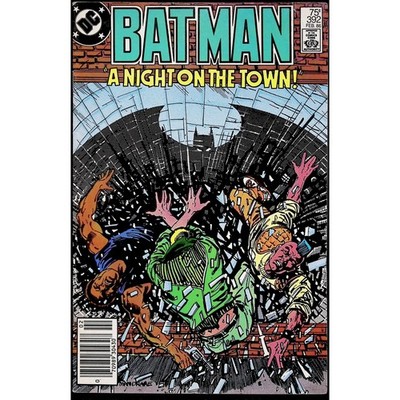Batman #392 Newsstand Catwoman Tom Mandrake DC Comic Book 1986