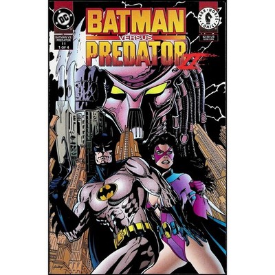 Batman vs Predator II Bloodmatch #1 Batman Huntress DC Dark Horse Comic Book