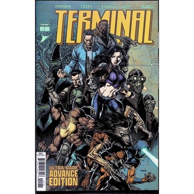 Terminal #7 David Finch Blind Bag Advance Edition Image Comic Book