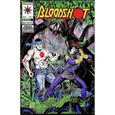 Bloodshot #7 1st full appearance of Ninjak Colin King Valiant Comic Book