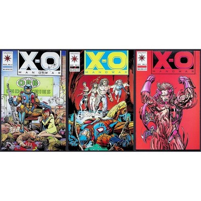 X-O Manowar 3X Comic Lot #2 4 5 1st Cameo Jack Boniface Valiant