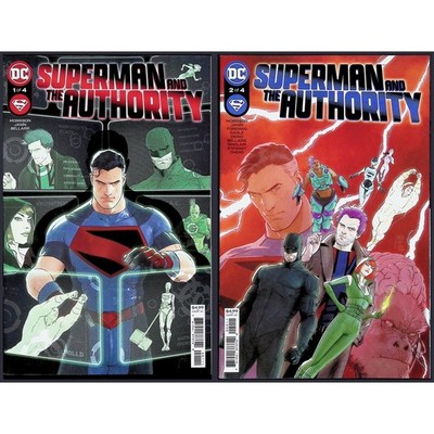 Superman and the Authority 2X Comic Lot #1 2 Grant Morrison DC