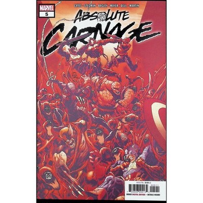 Absolute Carnage #5 Ryan Stegman Regular Death of Carnage Marvel Comic Book