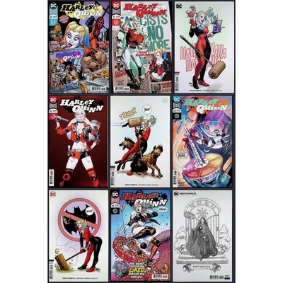 Harley Quinn 9X Comic Lot #50 51 52 53 54 69 Variant Frank Cho 1st Hambezzler DC