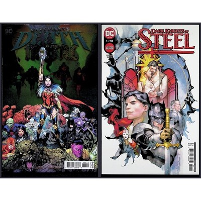 Dark Nights 2X Comic Lot #6 1A Death Metal Steel Capullo Putri Chromium DC