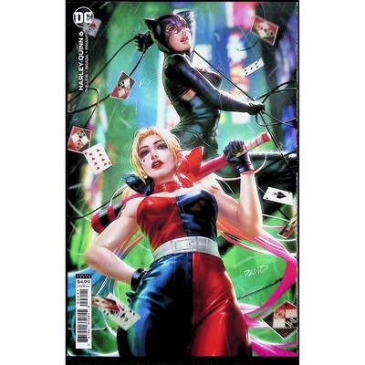 Harley Quinn #6 Derrick Chew Selina and Harley Card Stock variant DC Comic Book