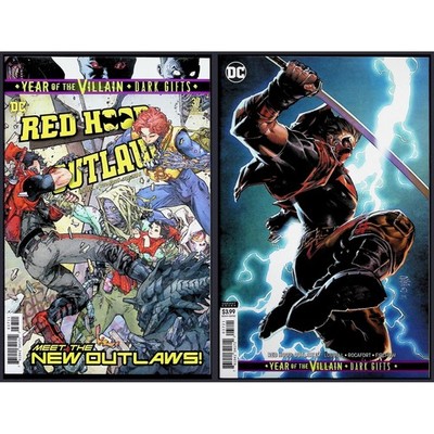 Red Hood Outlaws 2X Comic Lot #37 37B Variant Philip Tan 1st Cloud Nine DC